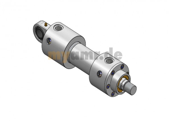 125/90x1400 - Hydrozylinder nach ISO 6020/1 MP5 mit Gelenklager